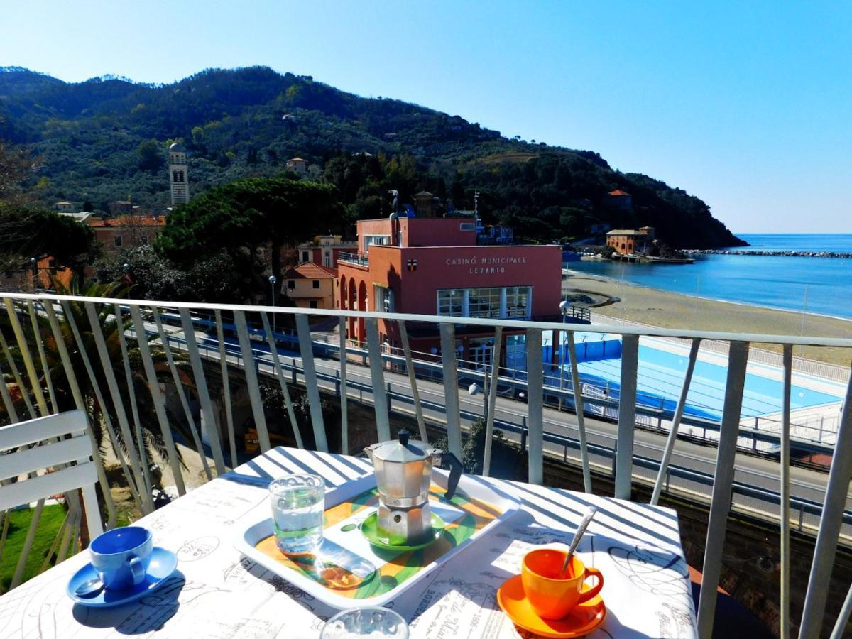Trilocale Con Meravigliosa Vista Mare, 莱万托 外观 照片