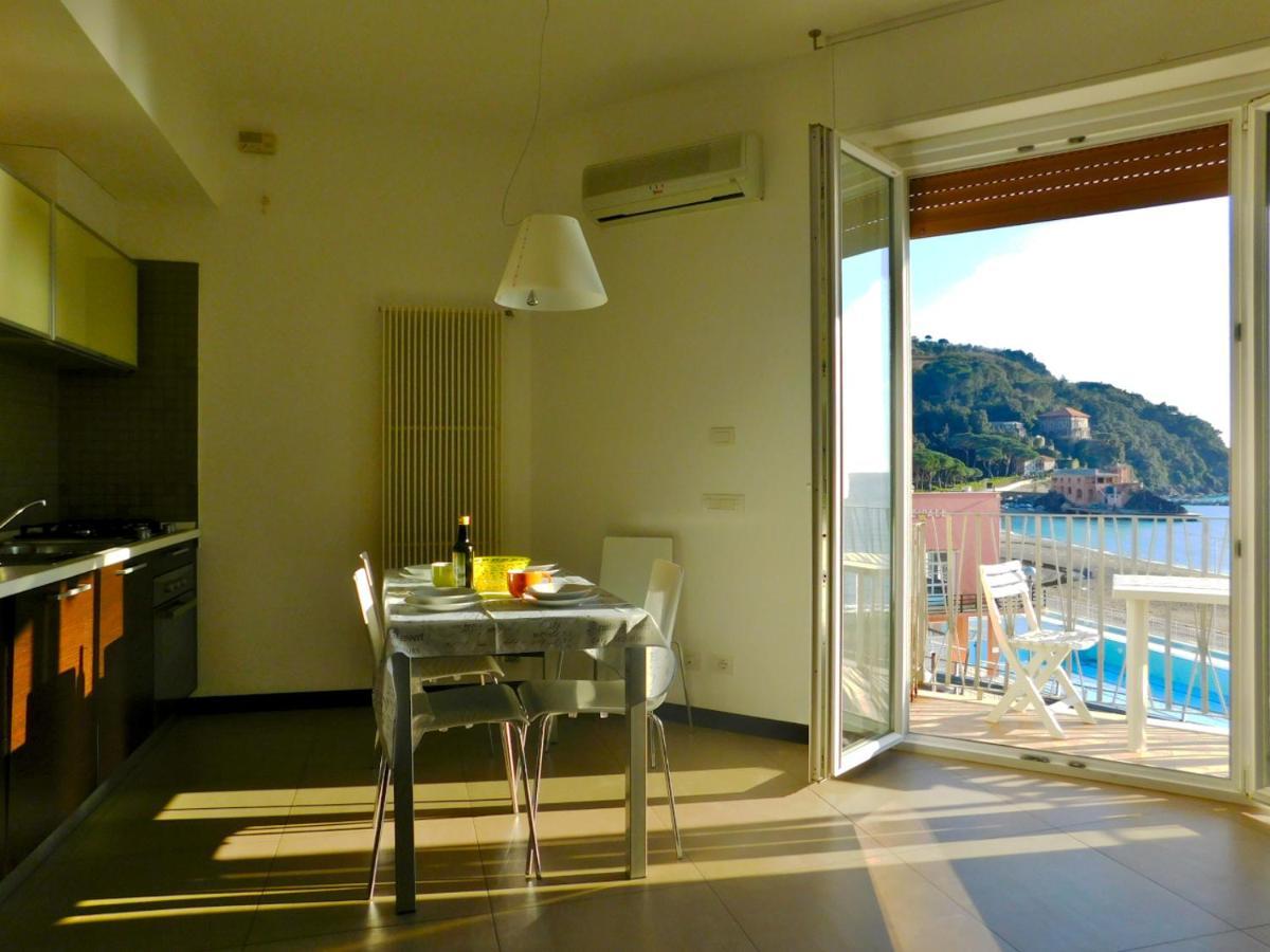 Trilocale Con Meravigliosa Vista Mare, 莱万托 外观 照片